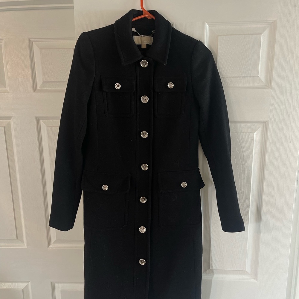 Michael Kors Button Coat